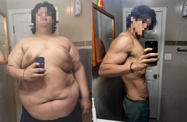 Từng nặng 210kg, ăn 8 quả trứng, 1 đĩa mì vào bữa sáng, chàng trai 22 tuổi giảm 124kg trong chưa đầy 3 năm chỉ nhờ 1 thay đổi Từng nặng 210kg, ăn 8 quả trứng, 1 đĩa mì vào bữa sáng, chàng trai 22 tuổi giảm 124kg trong chưa đầy 3 năm chỉ nhờ 1 thay đổi