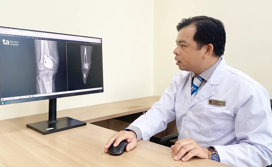 U phá hủy xương khớp gối người đàn ông - Báo TinVina U phá hủy xương khớp gối người đàn ông - Báo TinVina