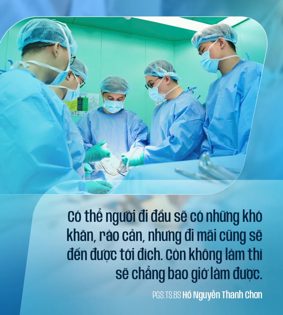 Vị bác sĩ dấn thân vào lĩnh vực "mình còn thua xa nước ngoài", 2 lần chọn ca mổ "chưa ai làm" ở Việt Nam Vị bác sĩ dấn thân vào lĩnh vực "mình còn thua xa nước ngoài", 2 lần chọn ca mổ "chưa ai làm" ở Việt Nam