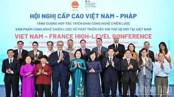 Việt Nam-Pháp tăng cường hợp tác chiến lược trong sản xuất vaccine thế hệ mới