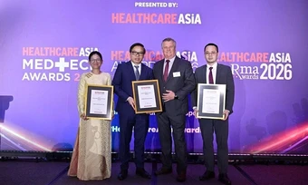 Vinmec nhận ba giải thưởng y tế châu Á