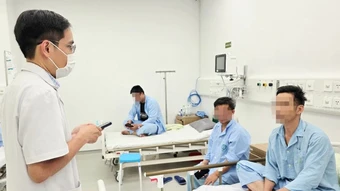 Vụ 8 công nhân ngộ độc khí H₂S ở Ninh Bình: 5 người xuất viện, 3 trường hợp tiếp tục điều trị