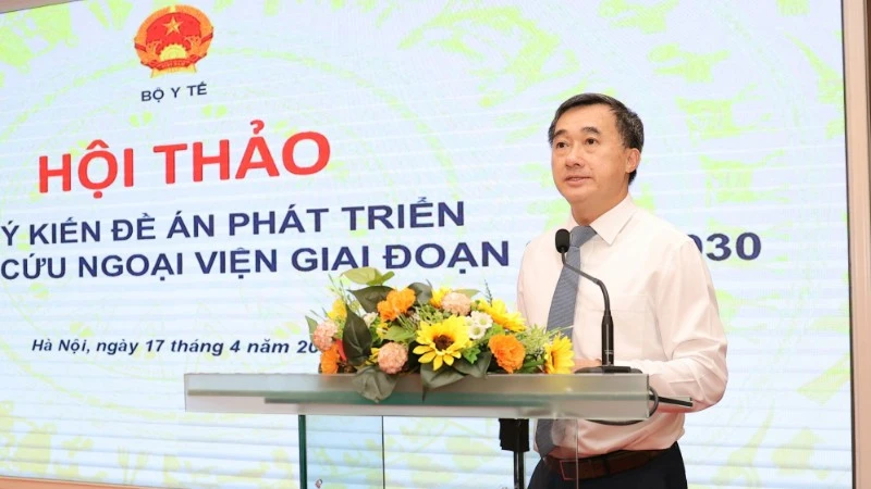 Xây dựng hệ thống cấp cứu ngoại viện hiện đại, khả thi, phù hợp với điều kiện Việt Nam Xây dựng hệ thống cấp cứu ngoại viện hiện đại, khả thi, phù hợp với điều kiện Việt Nam