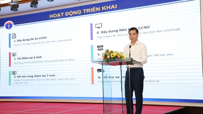 Xây dựng hệ thống cấp cứu ngoại viện hiện đại, khả thi, phù hợp với điều kiện Việt Nam Xây dựng hệ thống cấp cứu ngoại viện hiện đại, khả thi, phù hợp với điều kiện Việt Nam