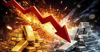 Áp lực bủa vây từ Fed và Trung Đông, giá vàng thế giới giảm sâu