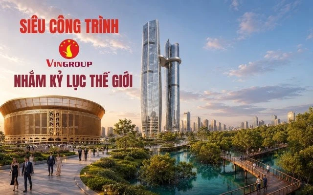 Bộ sưu tập công trình kỷ lục thế giới mà ông Phạm Nhật Vượng đang muốn xây: Từ SVĐ lớn nhất hành tinh, biển hồ nhân tạo 800ha, công viên 300 sân Tennis - Pickleball - Padel... Bộ sưu tập công trình kỷ lục thế giới mà ông Phạm Nhật Vượng đang muốn xây: Từ SVĐ lớn nhất hành tinh, biển hồ nhân tạo 800ha, công viên 300 sân Tennis - Pickleball - Padel...