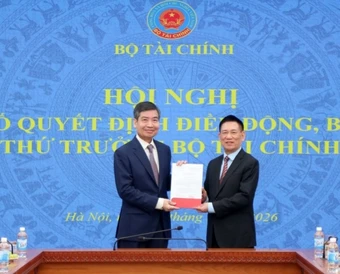 Bộ Tài chính công bố quyết định điều động, bổ nhiệm ông Tạ Anh Tuấn giữ chức Thứ trưởng Bộ Tài chính