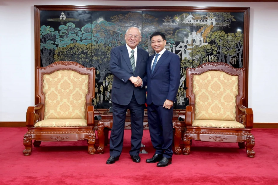Bộ trưởng Nguyễn Văn Thắng tiếp Cố vấn đặc biệt Liên minh Nghị sĩ Hữu nghị Nhật Bản - Việt Nam Bộ trưởng Nguyễn Văn Thắng tiếp Cố vấn đặc biệt Liên minh Nghị sĩ Hữu nghị Nhật Bản - Việt Nam