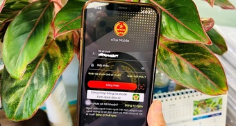 Cách xác thực sinh trắc học khi đăng ký hóa đơn điện tử trên eTax Mobile
