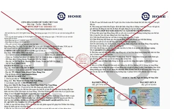 Cảnh báo giả mạo Sở Giao dịch chứng khoán Thành phố Hồ Chí Minh