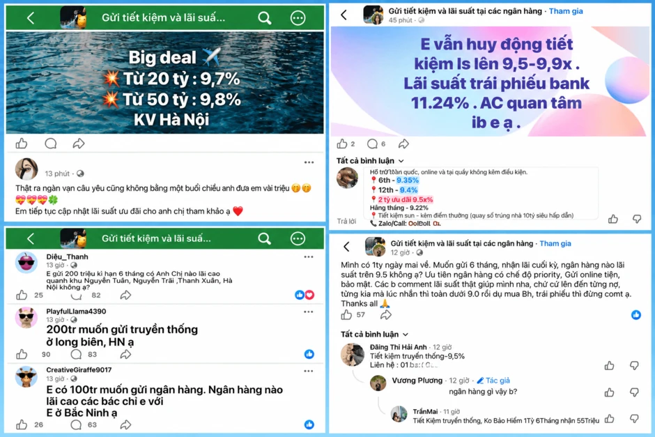 Cảnh giác bẫy “ưu đãi nội bộ” khi gửi tiết kiệm Cảnh giác bẫy “ưu đãi nội bộ” khi gửi tiết kiệm