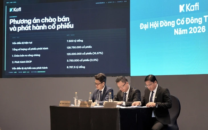 CEO Kafi: ‘IPO chỉ mới là bước khởi đầu cho giai đoạn bứt tốc’ CEO Kafi: ‘IPO chỉ mới là bước khởi đầu cho giai đoạn bứt tốc’