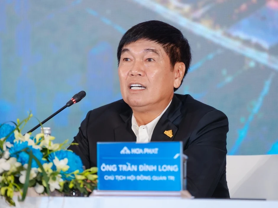 Chủ tịch Hòa Phát: Thép ray đường sắt cao tốc sẽ ra lò vào quý II/2027 Chủ tịch Hòa Phát: Thép ray đường sắt cao tốc sẽ ra lò vào quý II/2027