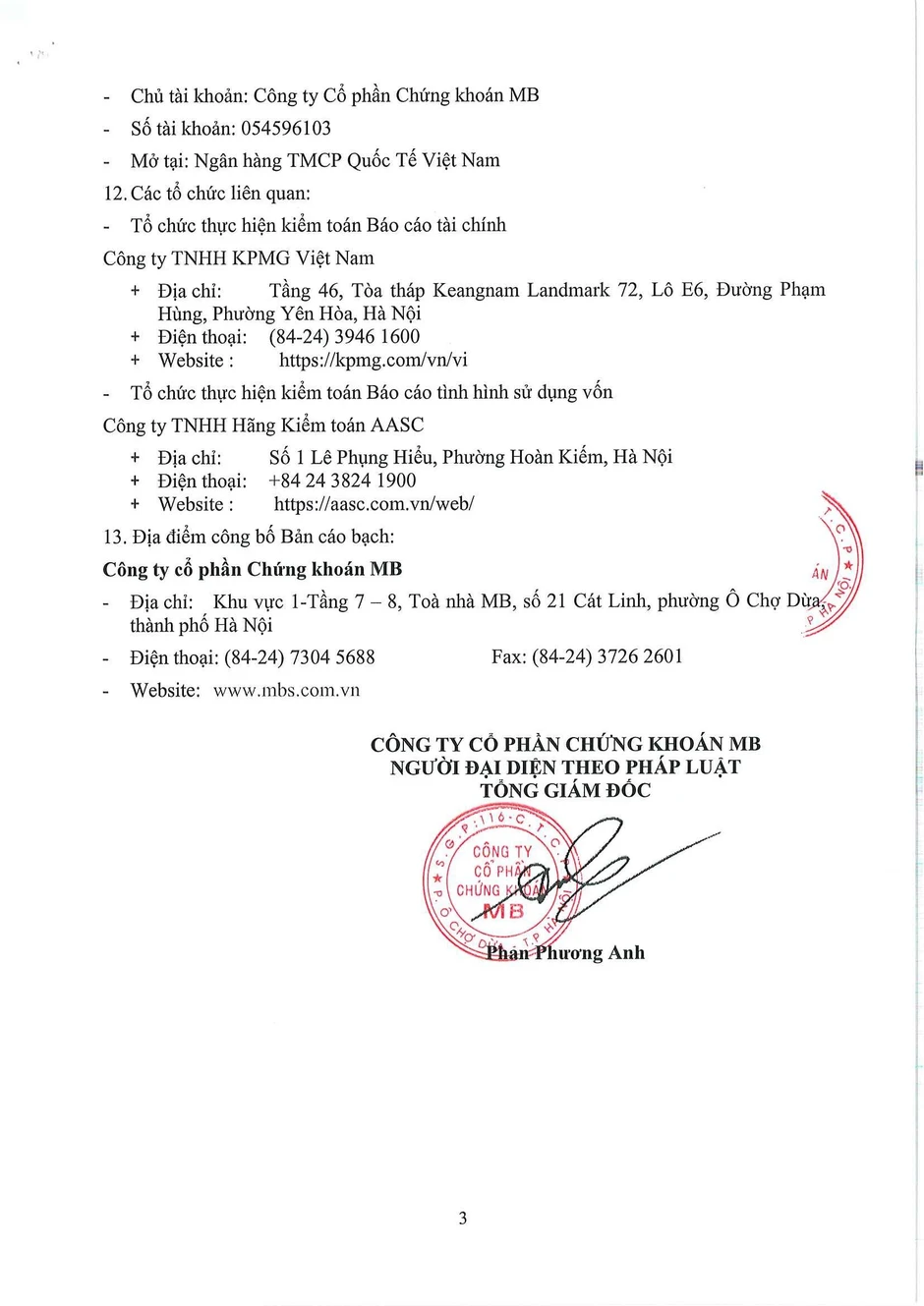 Chứng khoán MB thông báo chào bán cổ phiếu ra công chúng Chứng khoán MB thông báo chào bán cổ phiếu ra công chúng