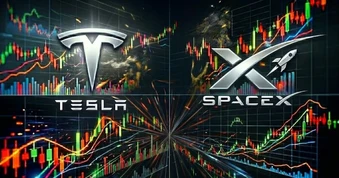 Cổ phiếu Tesla, SpaceX lao dốc cực gắt