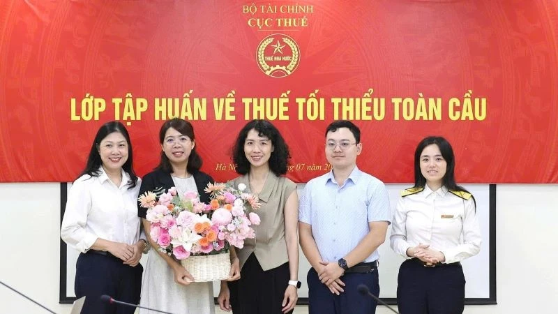 Cục Thuế tập huấn về thuế tối thiểu toàn cầu Cục Thuế tập huấn về thuế tối thiểu toàn cầu