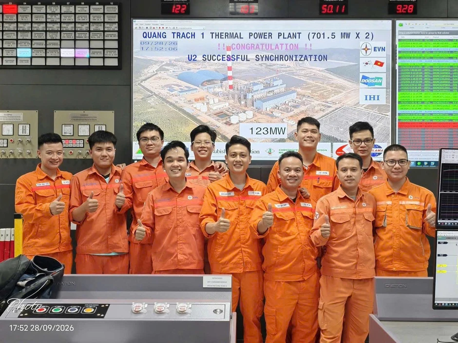Đúng 16h45 ngày 28/9, siêu nhà máy hơn 42.000 tỷ đồng của Việt Nam đạt cột mốc quan trọng, chuẩn bị phục vụ cho hàng triệu hộ gia đình