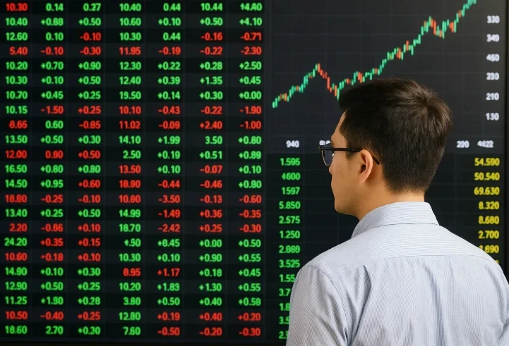 Giá cổ phiếu lao dốc, nhà đầu tư 'bắt đáy' cẩn trọng Giá cổ phiếu lao dốc, nhà đầu tư 'bắt đáy' cẩn trọng