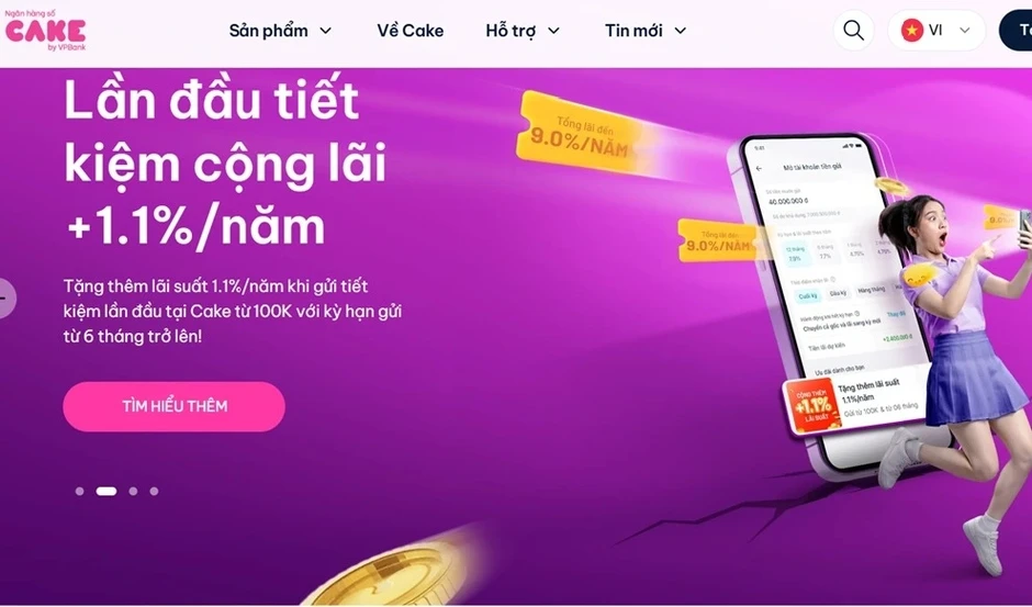 Gửi tiết kiệm lãi suất 9%/năm mà không cần tiền nhiều Gửi tiết kiệm lãi suất 9%/năm mà không cần tiền nhiều