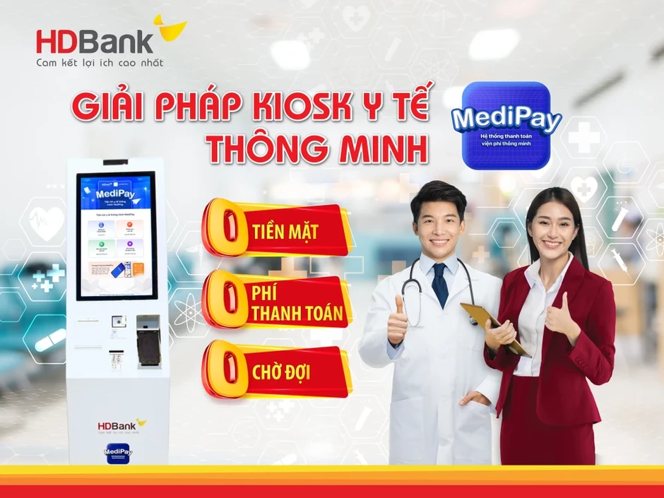 HDBank đột phá hành trình Y tế số: Trải nghiệm khép kín với MediPay và MediFast HDBank đột phá hành trình Y tế số: Trải nghiệm khép kín với MediPay và MediFast
