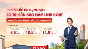 HDBank tung gói tín dụng 'SME Linh hoạt' quy mô 30.000 tỷ đồng