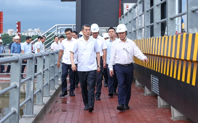 Huy động 1.500 người, TP giàu nhất VN có dự án chống ngập 10.000 tỷ đồng, Thủ tướng trực tiếp kiểm tra Huy động 1.500 người, TP giàu nhất VN có dự án chống ngập 10.000 tỷ đồng, Thủ tướng trực tiếp kiểm tra