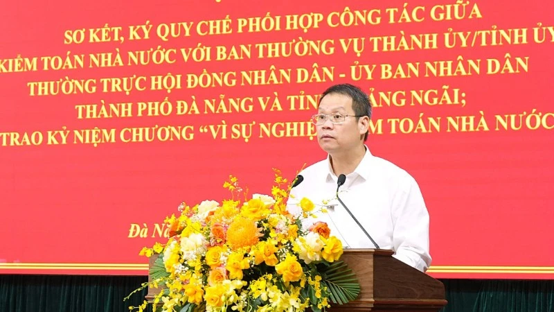 Kiểm toán nhà nước ký Quy chế phối hợp với Đà Nẵng và Quảng Ngãi Kiểm toán nhà nước ký Quy chế phối hợp với Đà Nẵng và Quảng Ngãi