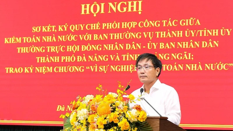 Kiểm toán nhà nước ký Quy chế phối hợp với Đà Nẵng và Quảng Ngãi Kiểm toán nhà nước ký Quy chế phối hợp với Đà Nẵng và Quảng Ngãi