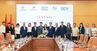 Lễ ký kết Biên bản phối hơp tổ chức vận hành sàn giao dịch carbon trong nước
