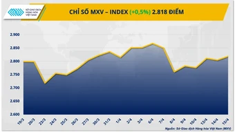 Lo ngại nguồn cung thúc đẩy lực mua, MXV-Index đảo chiều phục hồi