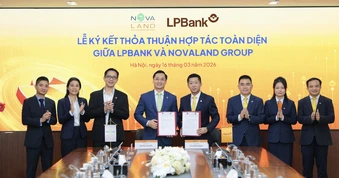 LPBank và Novaland ký hợp tác cho khách hàng vay mua bất động sản