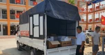 Một công ty giao hàng tuyên bố có xe tải 18 tấn, một chuyến giao tới 19 địa điểm