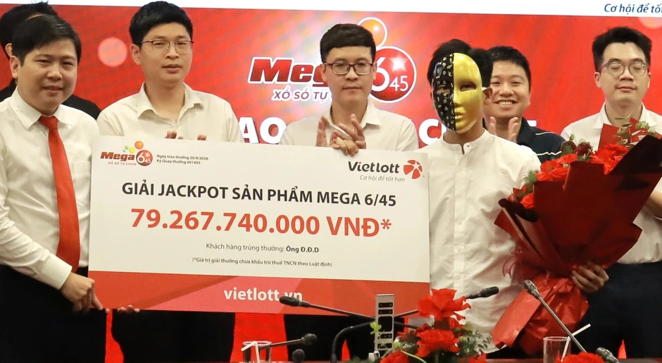 Một gen Z trúng Vietlott gần 80 tỷ đồng