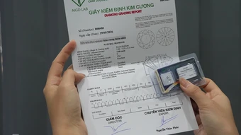 Một viên kim cương tại Việt Nam được kiểm định như thế nào?