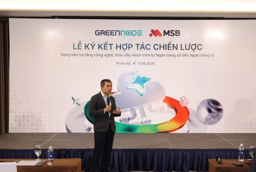 MSB và GreenNode mở rộng hợp tác, thúc đẩy chuyển đổi từ ngân hàng số sang ngân hàng AI MSB và GreenNode mở rộng hợp tác, thúc đẩy chuyển đổi từ ngân hàng số sang ngân hàng AI