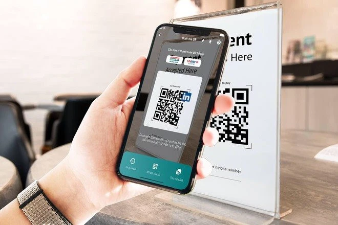 Ngân hàng khuyến cáo khách hàng không quét mã QR này! Ngân hàng khuyến cáo khách hàng không quét mã QR này!