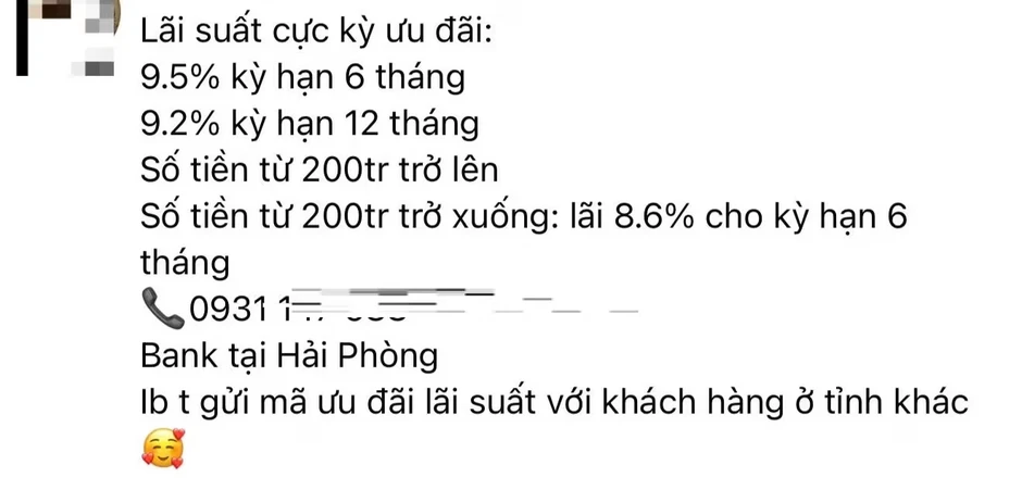 Ngân hàng SCB tăng lãi suất gây choáng Ngân hàng SCB tăng lãi suất gây choáng