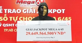 Ngồi uống cà phê mua vé dạo, cựu quân nhân trúng số gần 30 tỷ đồng