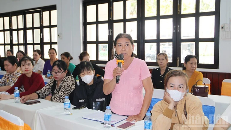Phụ nữ Vĩnh Long tìm giải pháp tín dụng an toàn Phụ nữ Vĩnh Long tìm giải pháp tín dụng an toàn