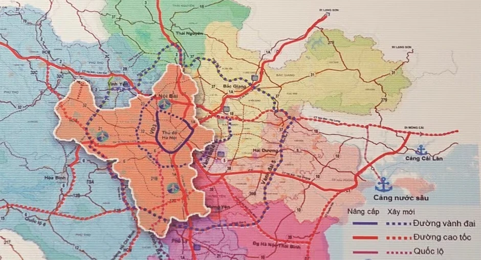 Quy hoạch Hà Nội 100 năm: Thêm sân bay gần Ninh Bình, 300 km metro hiện đại Quy hoạch Hà Nội 100 năm: Thêm sân bay gần Ninh Bình, 300 km metro hiện đại