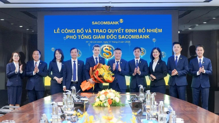 Sacombank bổ nhiệm ông Loic Faussier làm Phó Tổng Giám đốc, tăng cường năng lực quản trị rủi ro Sacombank bổ nhiệm ông Loic Faussier làm Phó Tổng Giám đốc, tăng cường năng lực quản trị rủi ro