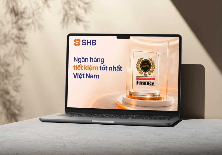 SHB được vinh danh 'Ngân hàng tiết kiệm tốt nhất Việt Nam 2026' SHB được vinh danh 'Ngân hàng tiết kiệm tốt nhất Việt Nam 2026'