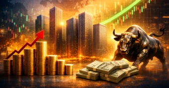 'Sóng' chứng khoán nổi lên trước cột mốc nâng hạng thị trường