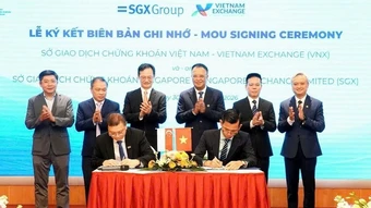 Tăng cường kết nối thị trường vốn Việt Nam-Singapore