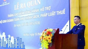 Thuế Hà Nội ra quân Tháng cao điểm đồng hành, hỗ trợ hộ kinh doanh quyết toán thuế
