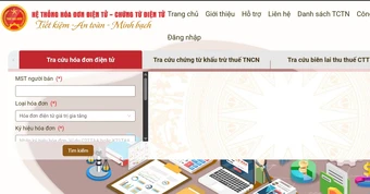 Thuế trả lời hộ kinh doanh về ghi số định danh thay mã số thuế trên hóa đơn