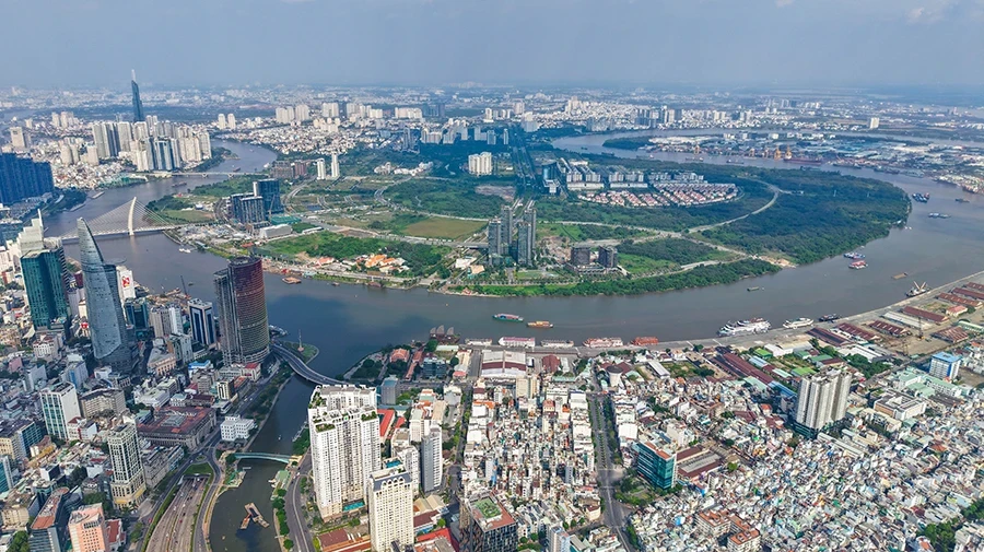 TP.HCM: Kỳ vọng vào ‘phố Wall’ tài chính ở khu đô thị mới Thủ Thiêm TP.HCM: Kỳ vọng vào ‘phố Wall’ tài chính ở khu đô thị mới Thủ Thiêm