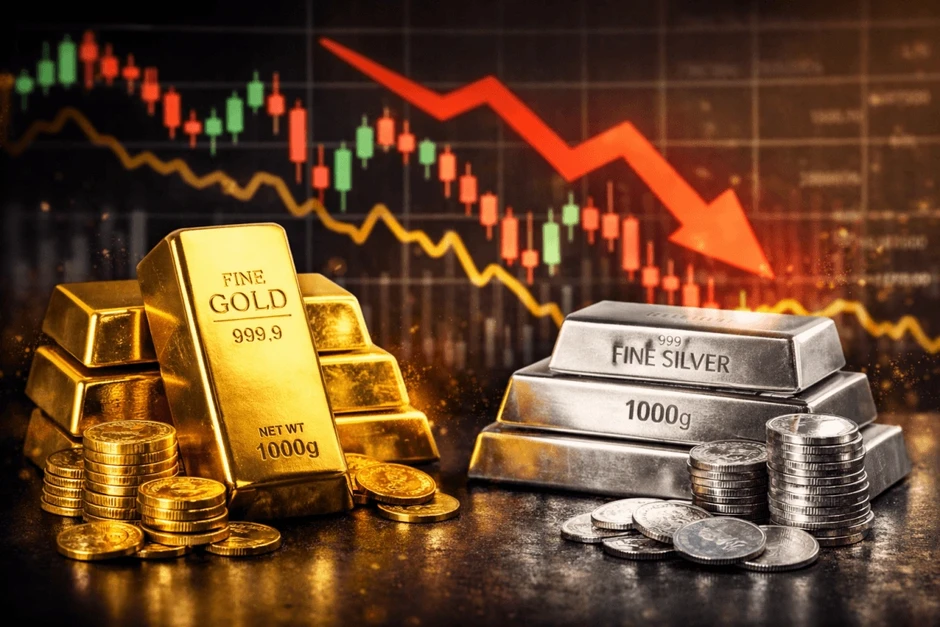 Vàng rơi khỏi mốc 4.500 USD/ounce, bạc "thủng" mốc hỗ trợ Vàng rơi khỏi mốc 4.500 USD/ounce, bạc "thủng" mốc hỗ trợ