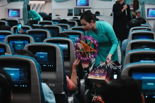 Việt Nam vừa xuất hiện 1 chuyến bay đặc biệt, tất cả hành khách đều được tặng quà ở độ cao trên 10.000 m