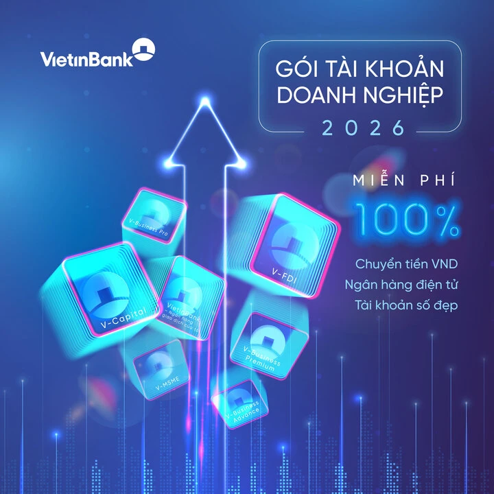 VietinBank ra mắt Gói dịch vụ thanh toán 2026 VietinBank ra mắt Gói dịch vụ thanh toán 2026